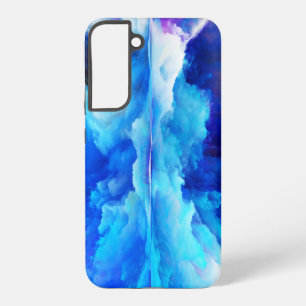 SlipperyJoe's abstrakte Wolkengemälde farbenfrohe  Samsung Galaxy Hülle