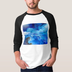 SlipperyJoe's abstrakte Wolkengemälde farbenfrohe  T-Shirt