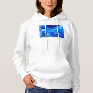SlipperyJoe's abstraktes Cloud-Kunstwerk, farbenfr Hoodie