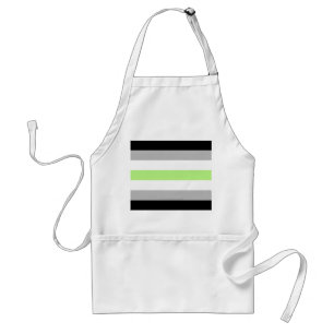 SlipperyJoe's Agender Pride Flag Gay Geschenke LGB Schürze