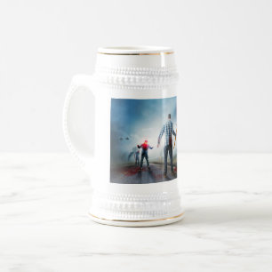 SlipperyJoe's apokalyptische Infektionsgefahr Hall Bierglas