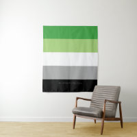 SlipperyJoe's Aromtic Pride Flag Gay Geschenke LGB