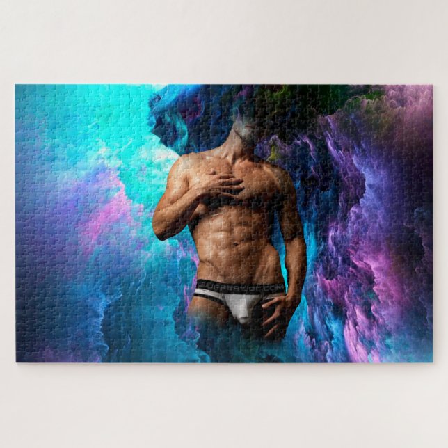 SlipperyJoe's artistic Man underwear bulge gay pri (Horizontal)