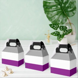 SlipperyJoe's asexuelle Flagge betont Inklusion Geschenkschachtel