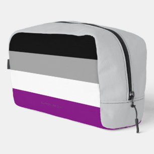 SlipperyJoe's asexuelle Flagge betont Inklusion Waschbeutel