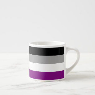 SlipperyJoe's asexuelle Stolz-Fahne betont inklusi Espressotasse