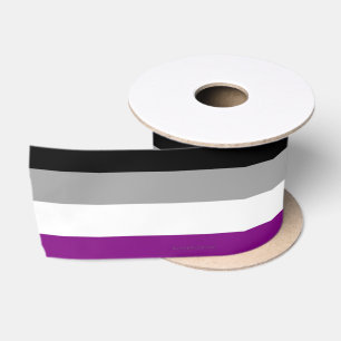 SlipperyJoe's asexuelle Stolz-Fahne betont inklusi Satinband