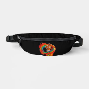 SlipperyJoe's auffallende moderne Pride-themed mas Bauchtasche