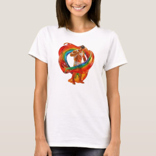 SlipperyJoe's auffallende moderne Pride-themed mas T-Shirt