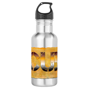 SlipperyJoe's Bärenbär Orangenbraun pro Edelstahlflasche