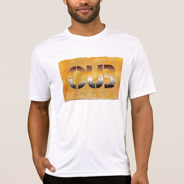 SlipperyJoe's Bärenbär Orangenbraun pro T-Shirt (Vorderseite)