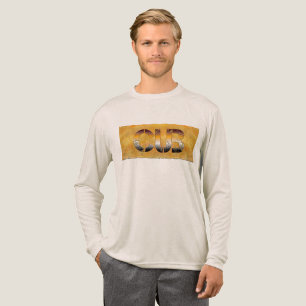 SlipperyJoe's Bärenbär Orangenbraun pro Tri-Blend Shirt