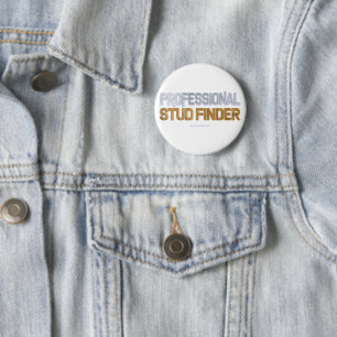 SlipperyJoe's Beruflicher Stud Finder Holz 3-D. Button