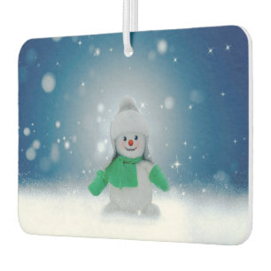 SlipperyJoe's bezaubernder Weihnachts-Schneemann-C Autolufterfrischer
