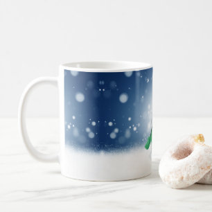 SlipperyJoe's bezaubernder Weihnachts-Schneemann-C Kaffeetasse