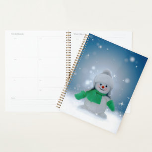 SlipperyJoe's bezaubernder Weihnachts-Schneemann-C Planer