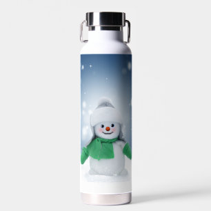 SlipperyJoe's bezaubernder Weihnachts-Schneemann-C Trinkflasche