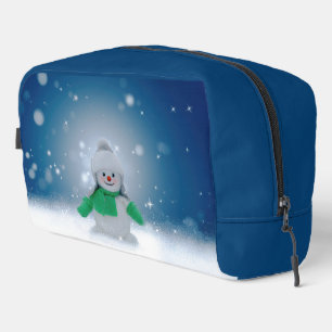SlipperyJoe's bezaubernder Weihnachts-Schneemann-C Waschbeutel