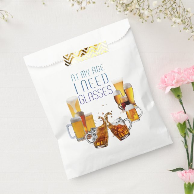 SlipperyJoe's Biergläser Pilsner Gläser Steine Geschenktütchen (Versiegelt)