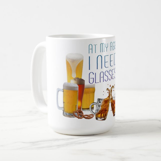 SlipperyJoe's Biergläser Pilsner Gläser Steine Kaffeetasse (Vorderseite Links)