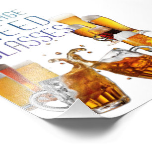 SlipperyJoe's Biergläser Pilsnergläser Krüge  Fotodruck