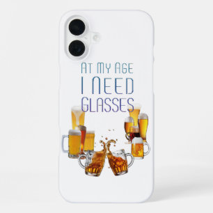 SlipperyJoe's Biergläser Pilsnergläser Krüge iPhone 16 Plus Hülle