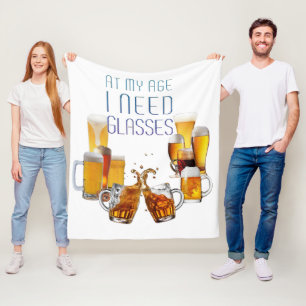 SlipperyJoe's Biergläser Pilsnergläser Steinkrüge  Fleecedecke