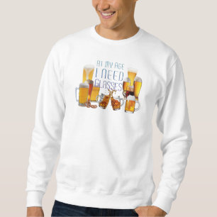SlipperyJoe's Biergläser Pilsnergläser Steinkrüge Sweatshirt