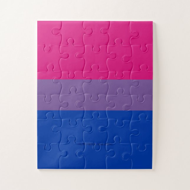 SlipperyJoe's Bisexual Pride Flag Lavendel-pink bl (Vertikal)