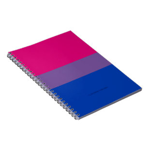 SlipperyJoe's Bisexual Pride Flag Lavendel-pink bl Notizblock