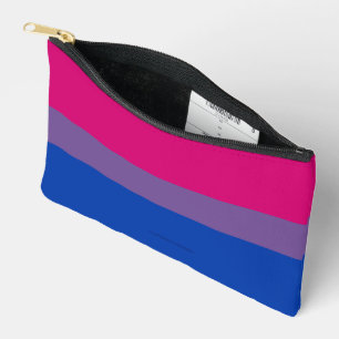 SlipperyJoe's Bisexual Pride Flag Lavendel-pink bl Zubehörtasche