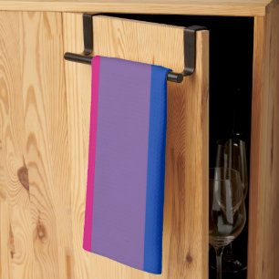 SlipperyJoe's Bisexuellen-Stolzflagge Farben Magen Geschirrtuch
