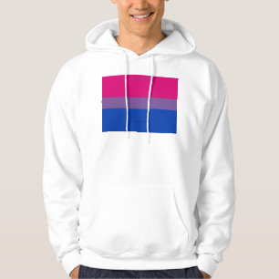 SlipperyJoe's Bisexuellen-Stolzflagge Farben magen Hoodie