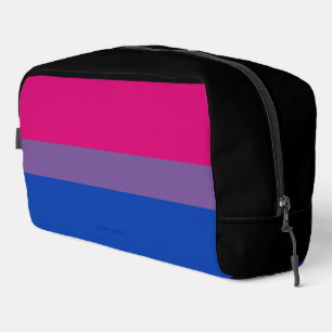 SlipperyJoe's Bisexuellen-Stolzflagge Farben Magen Waschbeutel