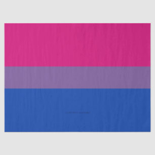 SlipperyJoe's Bisexuellen-Stolzflagge lavendel-pin Seidenpapier