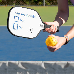 SlipperyJoe's bist du betrunken humorvoll leicht s Pickleball Schläger