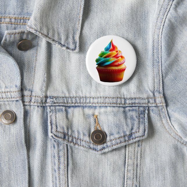 SlipperyJoe's blendender Regenbogenkuchen wirbelt  Button (Beispiel)