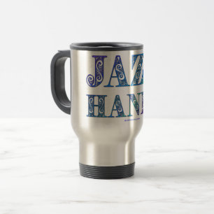 SlipperyJoe's Broadway-Musical Jazz Hands queere C Reisebecher
