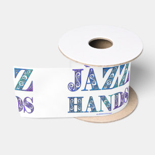 SlipperyJoe's Broadway-Musical Jazz Hands queere C Satinband