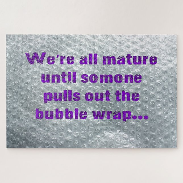SlipperyJoe's Bubble Wrap popping lustiges Sprichw (Horizontal)