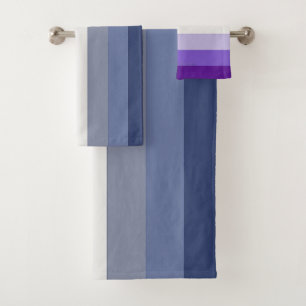 SlipperyJoe's Butch Lesbian Pride Flag repräsentie Badhandtuch Set