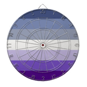 SlipperyJoe's Butch Lesbian Pride Flag repräsentie Dartscheibe
