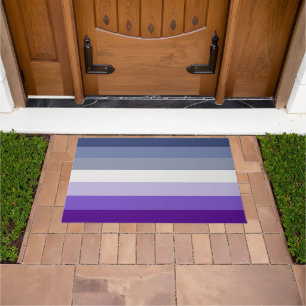SlipperyJoe's Butch Lesbian Pride Flag repräsentie Fußmatte