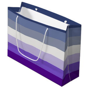 SlipperyJoe's Butch Lesbian Pride Flag repräsentie Große Geschenktüte