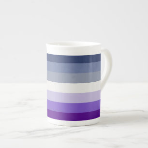 SlipperyJoe's Butch Lesbian Pride Flag repräsentie Prozellantasse