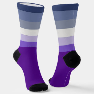 SlipperyJoe's Butch Lesbian Pride Flag repräsentie Socken