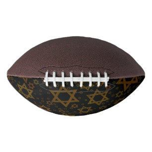 SlipperyJoe's Chanukka-themed Stern David künstler Football