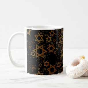 SlipperyJoe's Chanukka-themed Stern David künstler Kaffeetasse