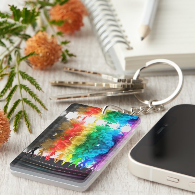 SlipperyJoe's Dancing Pride Shadows cadeaux gay ar (Devant droit)