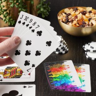 SlipperyJoe's Dancing Pride Shadows Gay-Geschenke  Spielkarten